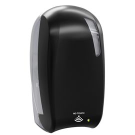 Dispenser sapone skin carbon - murale - capacità 1,2 l - elettrico - nero - mar plast