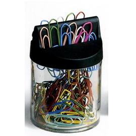Dispenser magnetico 125 fermagli colori metal n.2 mm26 leone color