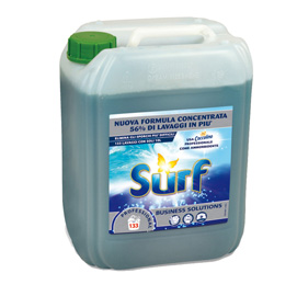Detersivo lavatrice liquido 10lt surf