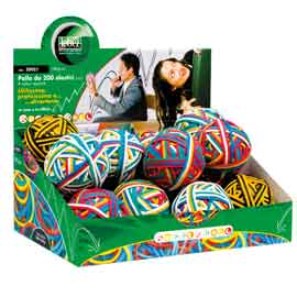 Display rubberball da 15 gomitoli di elastici