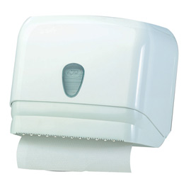 Dispenser asciugamani in rotolo/ fogli bianco mar plast