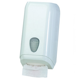Dispenser carta igienica in fogli bianco mar plast