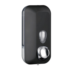 Dispenser sapone liquido 0,55lt black soft touch