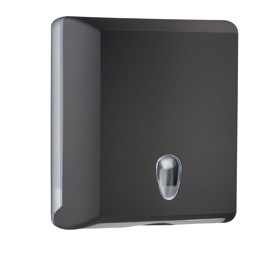 Dispenser asciugamani piegati black soft touch