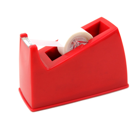 Dispenser da banco per nastri 33mt rosso starline