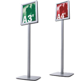 Espositore a3-bifacciale waterproof catching pole