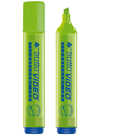 Evidenziatore tratto video lime