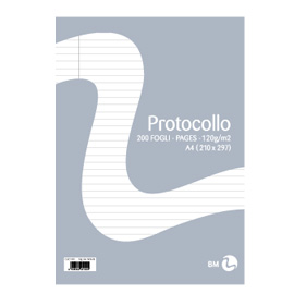 Fogli protocollo a4 60gr 20fg uso bollo bm