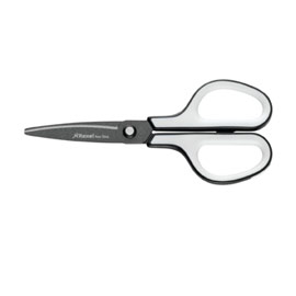 Forbici x3 antiaderenti 18cm grigio/nero rexel