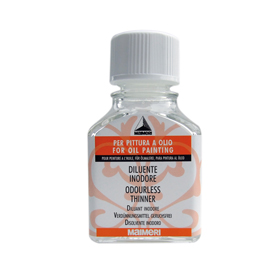 Flacone 75ml diluente inodore maimeri