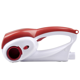 Grattugia cordless - 12 w - 24,5 x 12 x 10,5 cm - rosso/bianco - girmi