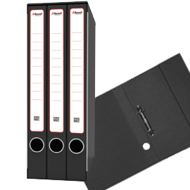 Gruppo raccoglitori terzetto c/anelli 25,5x34,5cm dorso 15cm rexel