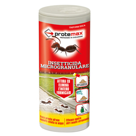 Insetticida microgranulare per formiche e insetti striscianti - in barattolo - 250 gr - protemax
