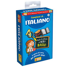I'm a genius - campioni di italiano - lisciani