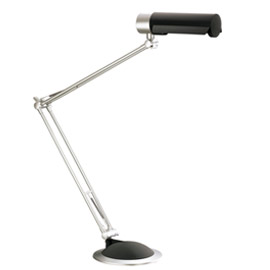 Lampada da scrivania kentucky risp.energ. 20w nero/silver