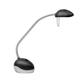Lampada alogena da tavolo nera halox alba