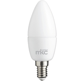 Lampada led candela 5,5w e14 6000k luce bianca fredda