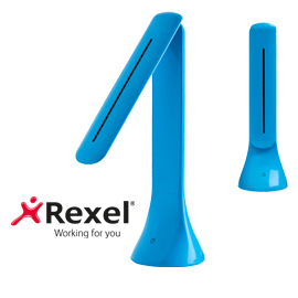 Lampada joy flip blu rexel