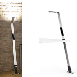 Lampada wireless luctra flex 136cm bianco