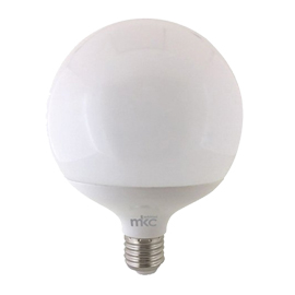 Lampada led globo 120 24w e27 3000k luce bianca calda