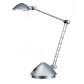 Lampada da tavolo led 3w argento hansa madrid