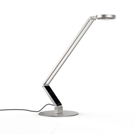 Lampada da tavolo luctra radial - in metallo - argento - 680 lm - luctra
