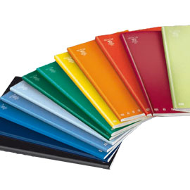 Maxiquaderno a4 40fg+2 80gr 10mm monocromo pigna