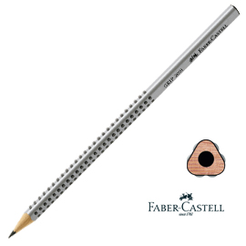 Matita grafite grip 2001 hb triangolare antiscivolo faber castell