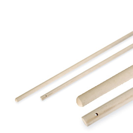 Manico legno 140cm con foro in factory