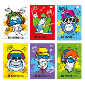 Maxiquaderno a4 36fg+2 100gr 1rigo c/margine kids be more special 2017 bm