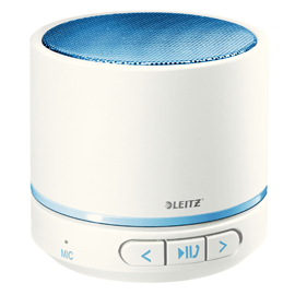 Mini cassa audio portatile bluetooth wow blu leitz