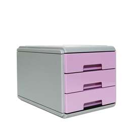 Mini cassettiera keep colour pastel lilla arda