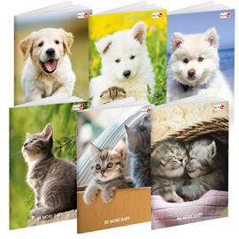 Maxiquaderno a4 36fg+2 100gr 1rigo c/margine baby be more special 2018 bm