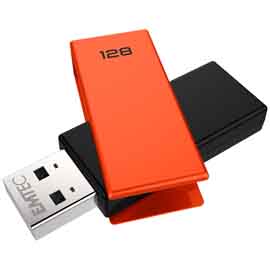 Memoria usb 2.0 c350 128gb arancione