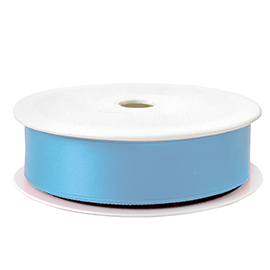 Nastro doppio raso - 25mmx50mt - azzurro 333 - brizzolari