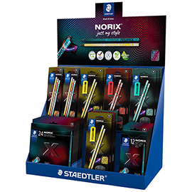 Norix® collection - articoli assortiti - staedtler - expo 52 pezzi