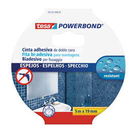 Nastro biadesivo 5mtx19mm per specchi