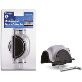 N.1 roller cutter set (lama) per taglierina 3018,3919,3020,3021,3026 titanium