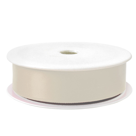 Nastro doppio raso 25mmx25mt colore avorio 50 brizzolari
