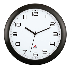 Orologio da parete hornew Ø30cm nero alba