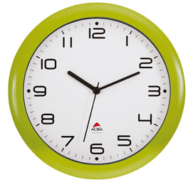 Orologio da parete hornew Ø30cm verde alba