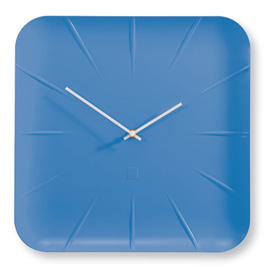 Orologio da parete 35x35cm azzurro inu artverum® sigel