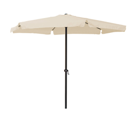 Ombrellone tondo - Ø300 cm - ecru - garden friend