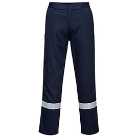 Pantaloni multinorma bizweld iona - taglia xl - blu navy - portwest