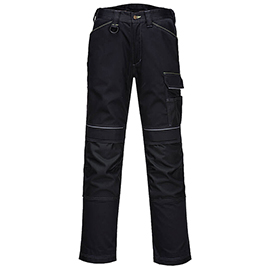 Pantaloni da lavoro pw358 - foderati - tg 50 - nero - portwest