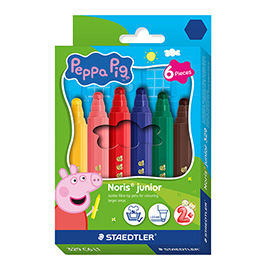 Pennarello jumbo - colori assortiti - staedtler - astuccio 6 pezzi