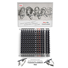Pointliner - gradazioni e colori assortiti - pentel - expo 168 pezzi