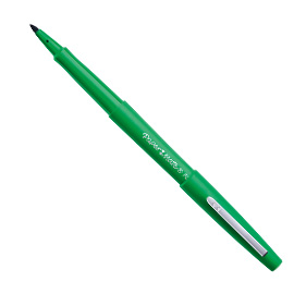 Pennarello flair nylon verde punta 1.1mm papermate