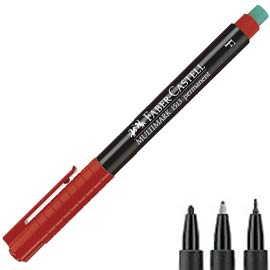 Pennarello multimark nero 1,0 medio faber-castell