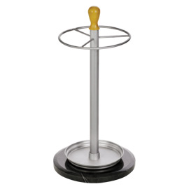 Portaombrelli in metallo satinato 60cm